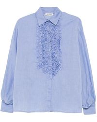 SOSUE - Antonia Ruffled Shirt - Lyst