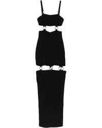 Vestiaire d'un Oiseau Libre - Robe Mi-Longue À Design Sans Manches - Lyst