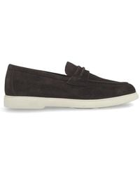 Neil Barrett - Perforated Penny-Strap Loafers - Lyst
