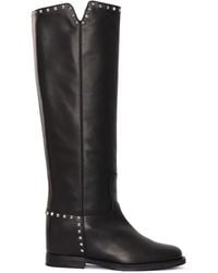 Via Roma 15 - Studded Riding Boots - Lyst