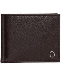 Orciani - Hammered-Leather Wallet - Lyst