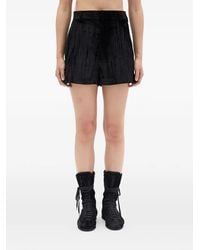 Ann Demeulemeester - High-Waist Tailored Shorts - Lyst
