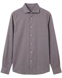 Fedeli - Long-Sleeve Button-Down Shirt - Lyst