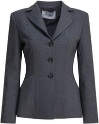 Semler - Button-Fastening Blazer - Lyst