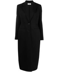 The Row - Single-breasted Silk Coat - Lyst