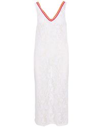 Banana Moon - Imogen Aguanga Floral-Lace V-Neck Dress - Lyst