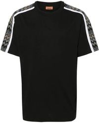 Missoni - Zigzag-Panel T-Shirt - Lyst