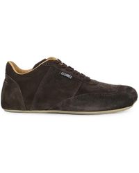 MM6 by Maison Margiela - Lace-Up Suede Sneakers - Lyst