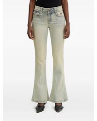 Miss Sixty - Zip-Pocket Flared Jeans - Lyst