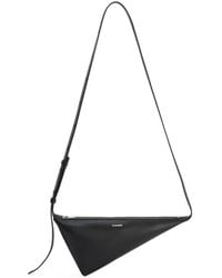 Jil Sander - Triangular Crossbody Bag - Lyst