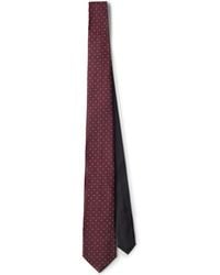 Prada - Silk-Jacquard Tie - Lyst