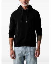 KARL LAGERFELD - Logo-Embroidered Drawstring Hoodie - Lyst