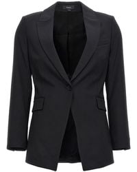 Theory - Blazer Boutonné - Lyst