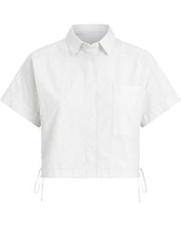Pharaoh - Zoey Cropped Shirt - Lyst