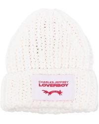 Charles Jeffrey - Chubby Logo-Patch Beanie Hat - Lyst