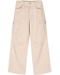 Liu Jo - High Waist Jeans Met Wijde Pijpen - Lyst