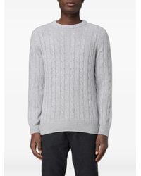 XC - Cable-Knit Crew-Neck Sweater - Lyst