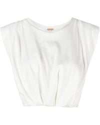 Johanna Ortiz - Neutral Machakos Cotton T-shirt - Lyst
