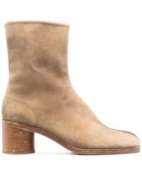 Maison Margiela - Tabi 60mm Suede Ankle Boots - Lyst