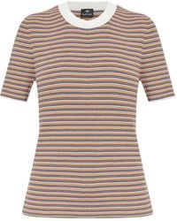 Paul Smith - ストライプ ニットtシャツ - Lyst