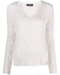 Fabiana Filippi - Maglione Con Scollo A V - Lyst