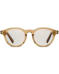 Tom Ford - Alternative Fit Round-Frame Sunglasses - Lyst