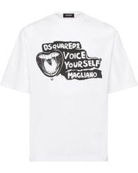 DSquared² - X Magliano T-Shirt Mit Print - Lyst