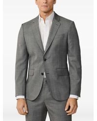 Hackett - Geruit Pak - Lyst