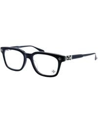 Chrome Hearts - Logo-Detail Rectangle-Frame Glasses - Lyst