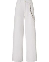 Pinko - Pantalon À Détail De Chaîne - Lyst