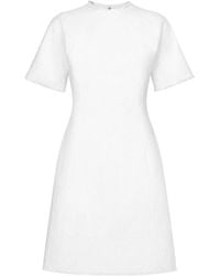 Dolce & Gabbana - ショートスリーブ ツイードミニドレス - Lyst