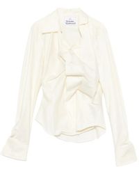 Vivienne Westwood - Drunken Draped Shirt - Lyst