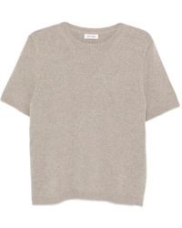Soft Goat - T-Shirt mit rundem Ausschnitt - Lyst
