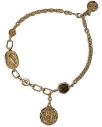 Chloé - Coin-Pendant Chain Necklace - Lyst