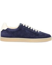Brunello Cucinelli - Suede Low-Top Sneakers - Lyst