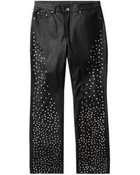 Who Decides War - Stud-Embellished Trousers - Lyst