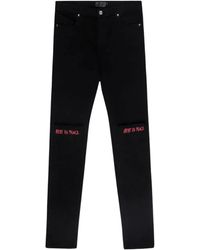 RTA - Skinny Jeans Met Print - Lyst