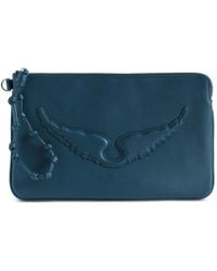 Zadig & Voltaire - Angel Clutch Bag - Lyst