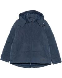 Emporio Armani - Gewatteerde Jas Met Capuchon - Lyst