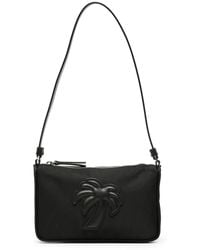 Palm Angels - Schultertasche Mit Palmenapplikation - Lyst