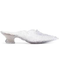 Y. Project Silver Melissa Edition Melissa Point Mules in