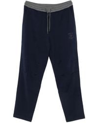 Brunello Cucinelli - Cotton Blend Sweatpants - Lyst