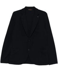 Gran Sasso - Patch-Pocket Wool Blazer - Lyst