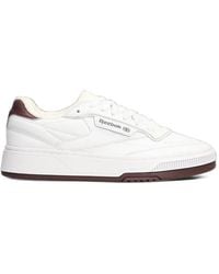 Reebok - Baskets En Cuir À Patch Logo - Lyst