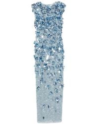 Rachel Gilbert - Hugo Maxi-Jurk Met Bloemen-Print - Lyst