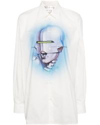 Stella McCartney - X Sorayama Sexy Robot Cotton Shirt - Lyst