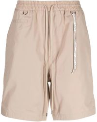 MASTERMIND WORLD - Logo-Print Drawstring Shorts - Lyst