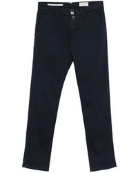 Jacob Cohen - Button Trousers - Lyst