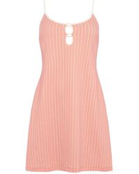 Eres - Vitality Cut-Out Mini Dress - Lyst