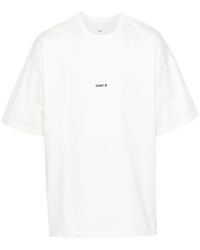 OAMC - T-shirt Van Biologisch Katoen - Lyst